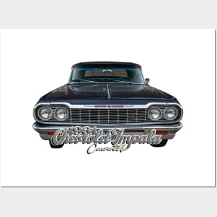 1964 Chevrolet Impala Convertible Posters and Art